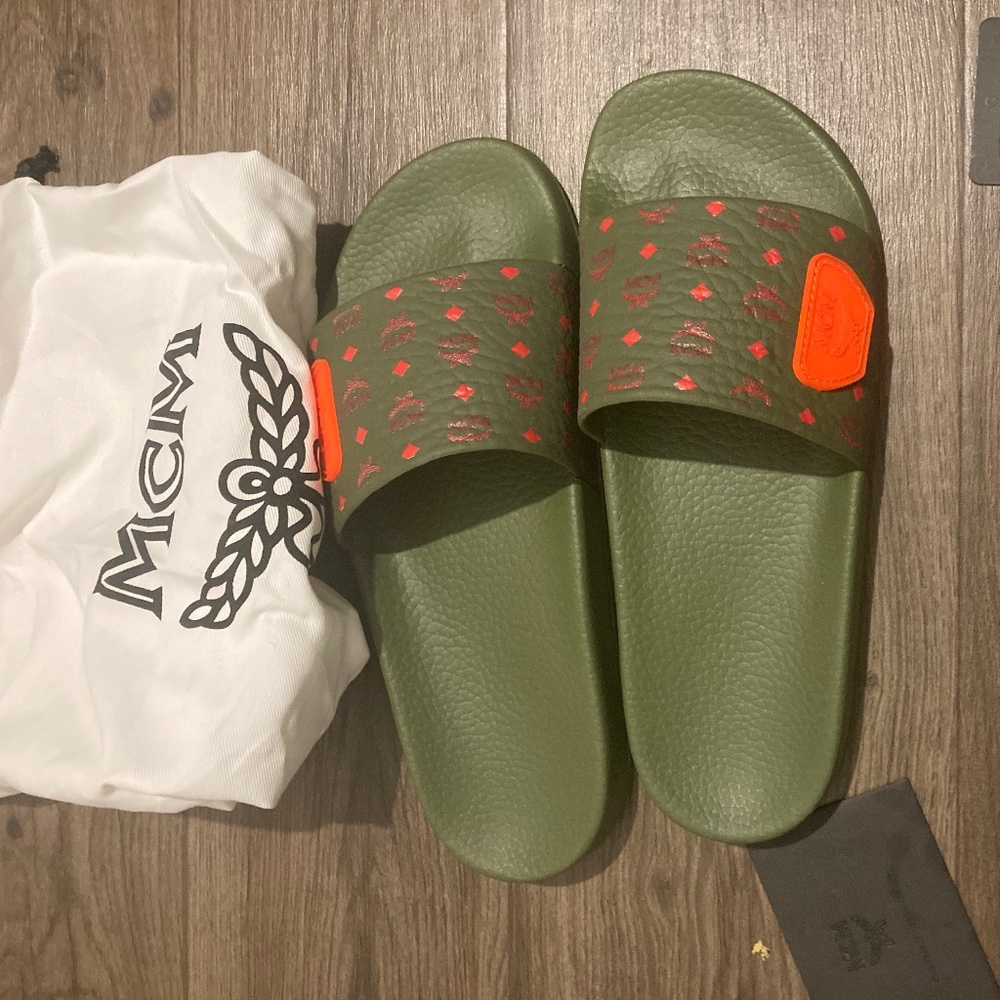 100% Authentic MCM slides